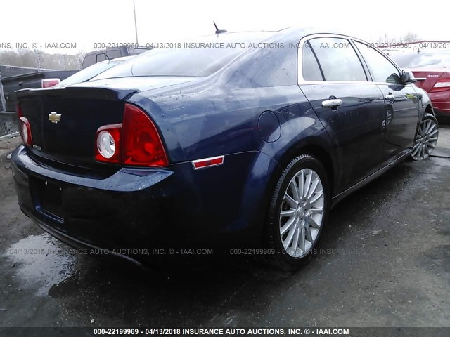 1G1ZB5E15BF184117 - 2011 CHEVROLET MALIBU LS 蓝色 照片 4