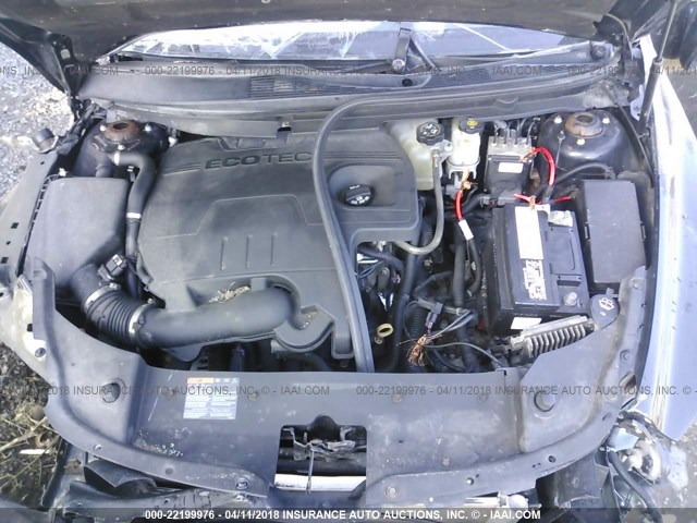 1G1ZC5E18BF155496 - 2011 CHEVROLET MALIBU 1LT 黑色 照片 10