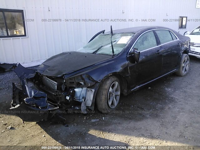 1G1ZC5E18BF155496 - 2011 CHEVROLET MALIBU 1LT 黑色 照片 2