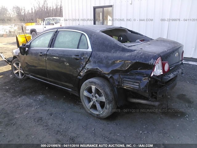 1G1ZC5E18BF155496 - 2011 CHEVROLET MALIBU 1LT 黑色 照片 3