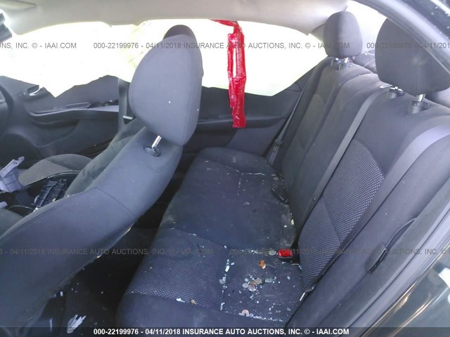 1G1ZC5E18BF155496 - 2011 CHEVROLET MALIBU 1LT 黑色 照片 8