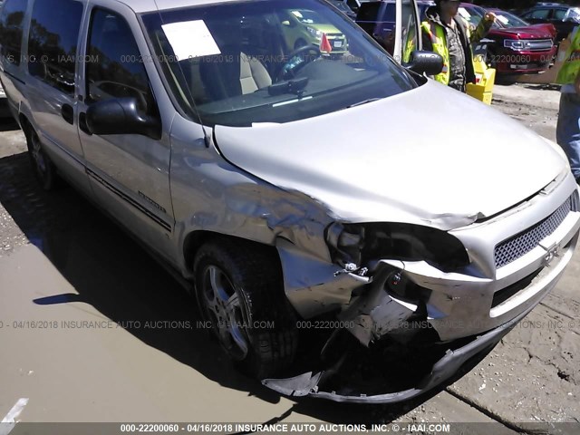 1GNDV23197D185114 - 2007 CHEVROLET UPLANDER LS GOLD photo 6