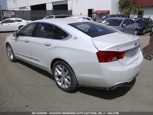 1G1125S35JU122794 - 2018 CHEVROLET IMPALA PREMIER WHITE photo 3