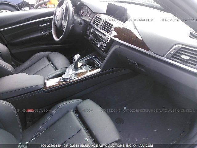 WBA8D9G34HNU61659 - 2017 BMW 330 XI SILVER photo 5