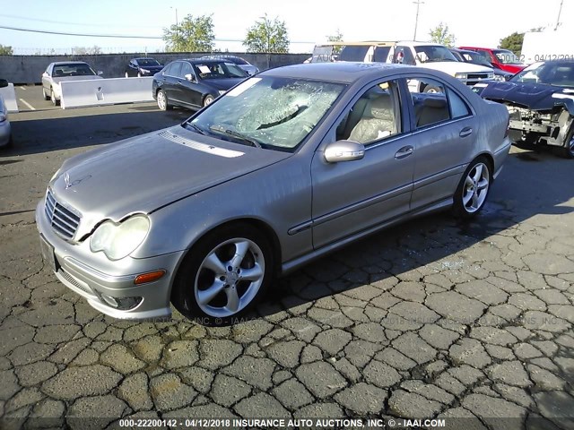 WDBRF52J66A899974 - 2006 MERCEDES-BENZ C GENERATION 2006 230 GOLD photo 2