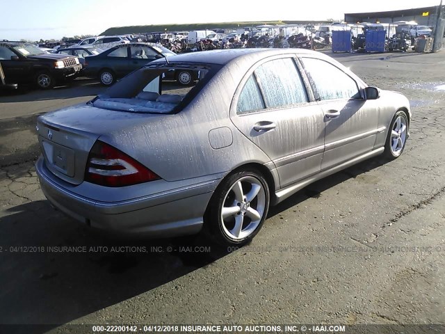 WDBRF52J66A899974 - 2006 MERCEDES-BENZ C GENERATION 2006 230 GOLD photo 4