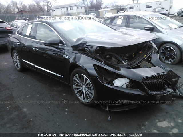 1G4ZP5SS6HU200105 - 2017 BUICK LACROSSE ESSENCE შავი ფოტო 1
