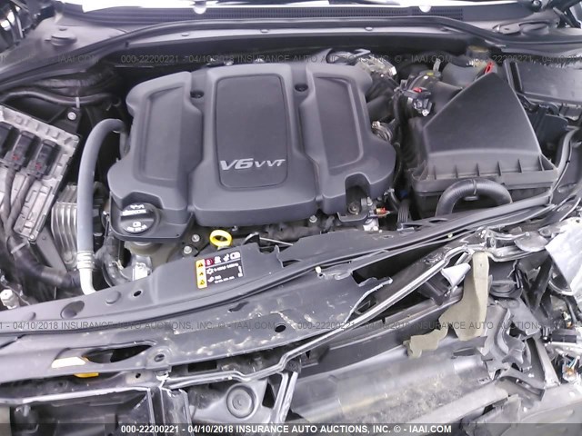 1G4ZP5SS6HU200105 - 2017 BUICK LACROSSE ESSENCE შავი ფოტო 10