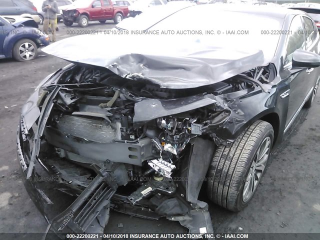 1G4ZP5SS6HU200105 - 2017 BUICK LACROSSE ESSENCE შავი ფოტო 6