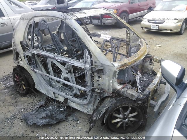 WMEEJ31X69K261121 - 2009 SMART FORTWO PURE/PASSION BLACK photo 1