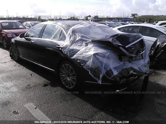 WDDUG8CB4FA188023 - 2015 MERCEDES-BENZ S 550 黑色 照片 3