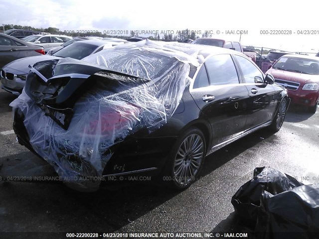 WDDUG8CB4FA188023 - 2015 MERCEDES-BENZ S 550 黑色 照片 4