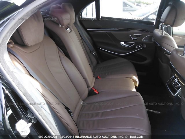 WDDUG8CB4FA188023 - 2015 MERCEDES-BENZ S 550 黑色 照片 8