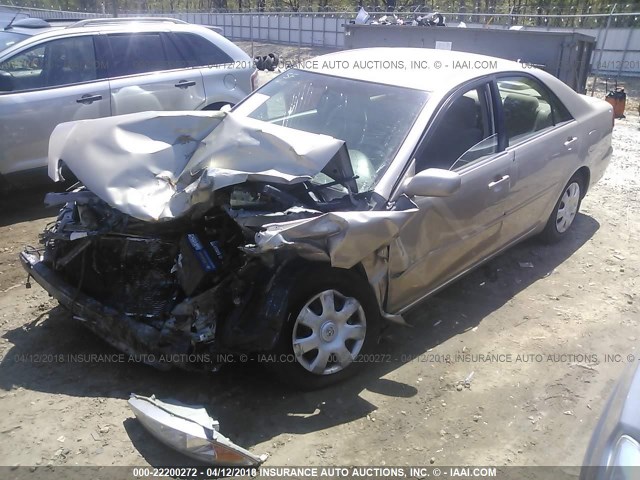 4T1BE32K53U785019 - 2003 TOYOTA CAMRY LE/XLE/SE 金色 照片 2