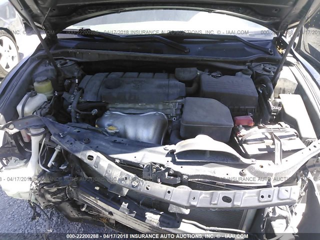 4T1BF3EK6BU753624 - 2011 TOYOTA CAMRY SE/LE/XLE BLACK photo 10