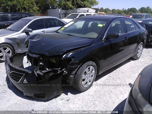 4T1BF3EK6BU753624 - 2011 TOYOTA CAMRY SE/LE/XLE BLACK photo 2