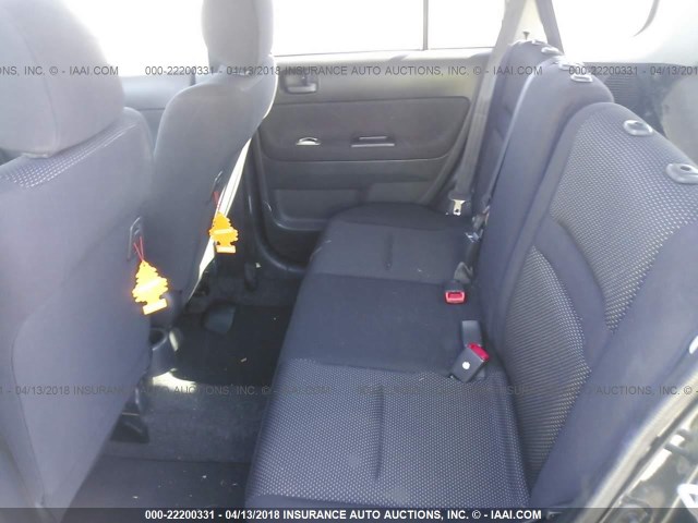 JTLKT324164047299 - 2006 TOYOTA SCION XB შავი ფოტო 8