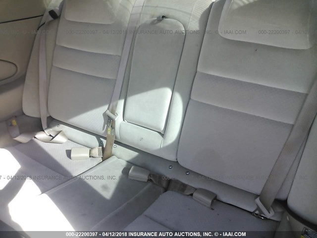 2G1WK151169229225 - 2006 CHEVROLET MONTE CARLO LT WHITE photo 8