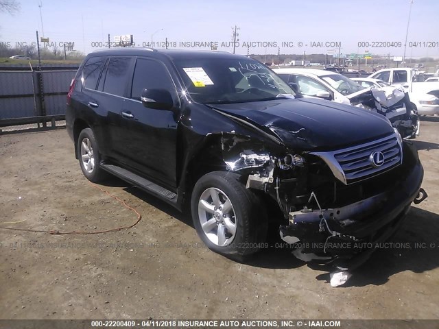 JTJBM7FXXA5010241 - 2010 LEXUS GX BLACK photo 1