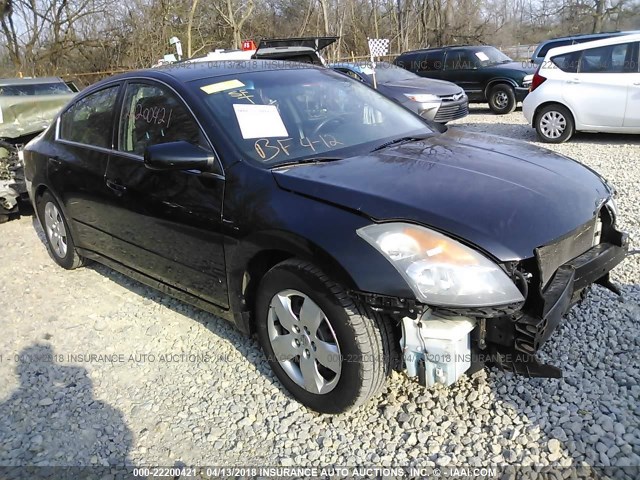 1N4AL21E58C249573 - 2008 NISSAN ALTIMA 2.5/2.5S BLACK photo 1