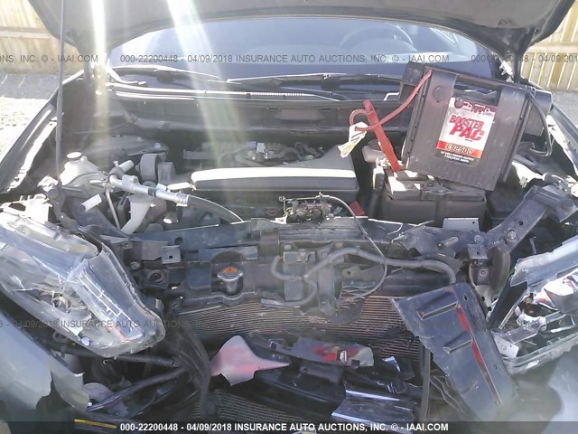 5N1AT2MK6EC862658 - 2014 NISSAN ROGUE S/SL/SV GRAY photo 10