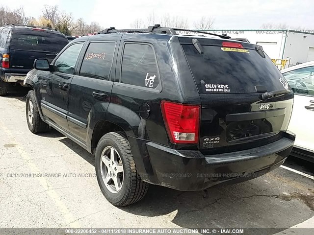 1J8GR48K67C647103 - 2007 JEEP GRAND CHEROKEE LAREDO/COLUMBIA/FREEDOM 黑色 照片 3