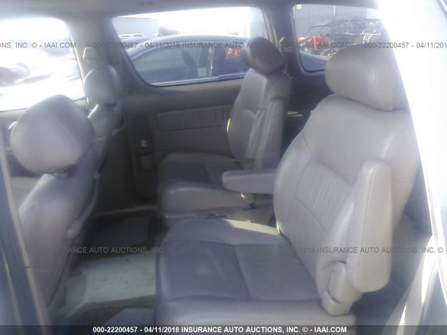 4T3ZF13C9WU078900 - 1998 TOYOTA SIENNA LE/XLE GRAY photo 8