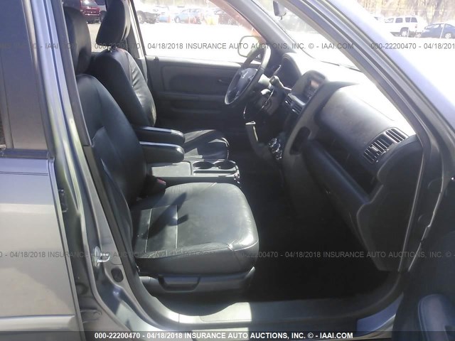 SHSRD78925U339643 - 2005 HONDA CR-V SE/EX GRAY photo 5