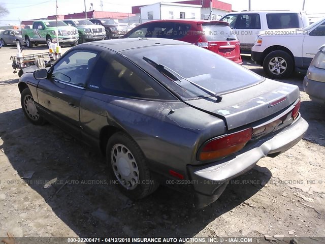 JN1HS36P5LW141654 - 1990 NISSAN 240SX SE GRAY photo 3