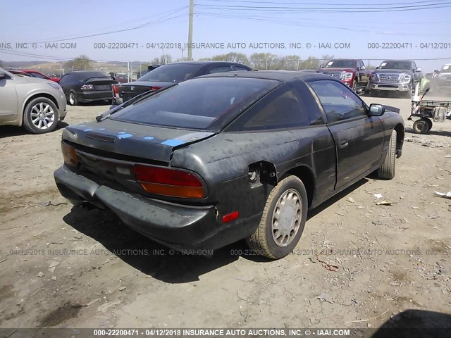 JN1HS36P5LW141654 - 1990 NISSAN 240SX SE GRAY photo 4