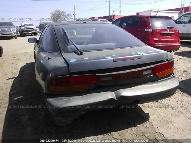 JN1HS36P5LW141654 - 1990 NISSAN 240SX SE GRAY photo 6