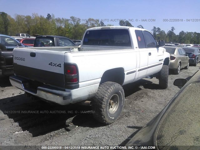 3B7HF13Z6WG117930 - 1998 DODGE RAM 1500 WHITE photo 4