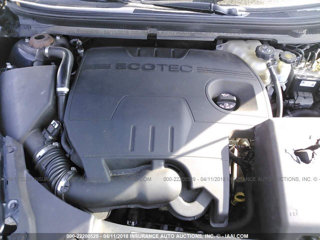 1G1ZE5E1XBF238213 - 2011 CHEVROLET MALIBU LTZ 黑色 照片 10