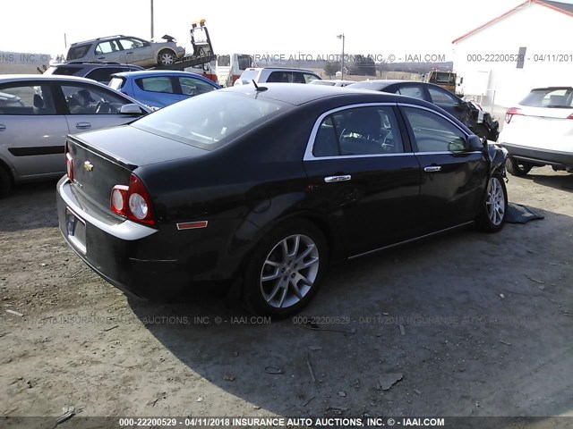 1G1ZE5E1XBF238213 - 2011 CHEVROLET MALIBU LTZ 黑色 照片 4