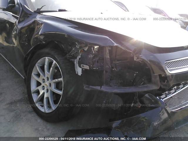 1G1ZE5E1XBF238213 - 2011 CHEVROLET MALIBU LTZ 黑色 照片 6