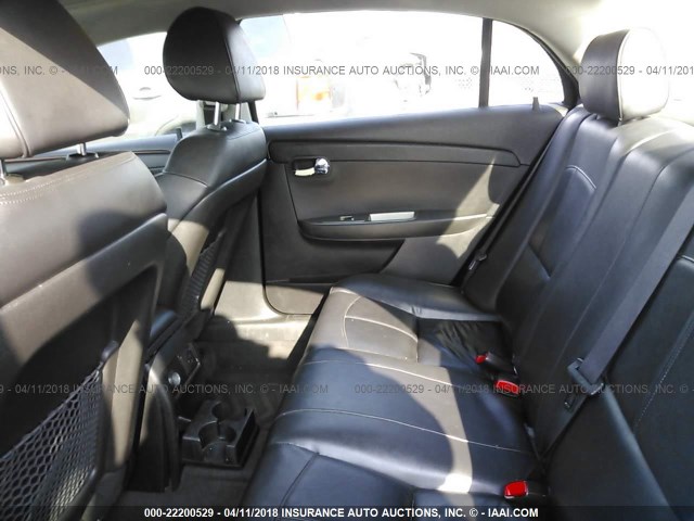 1G1ZE5E1XBF238213 - 2011 CHEVROLET MALIBU LTZ 黑色 照片 8