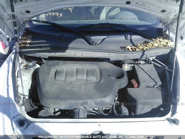 3GNDA13DX8S616349 - 2008 CHEVROLET HHR LS WHITE photo 10