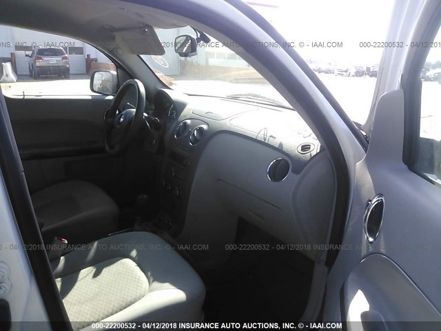 3GNDA13DX8S616349 - 2008 CHEVROLET HHR LS WHITE photo 5