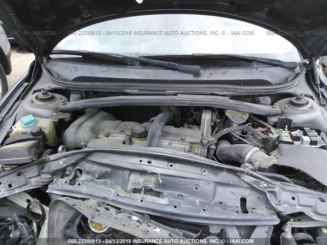 YV1RS592692724998 - 2009 VOLVO S60 2.5T GRAY photo 10