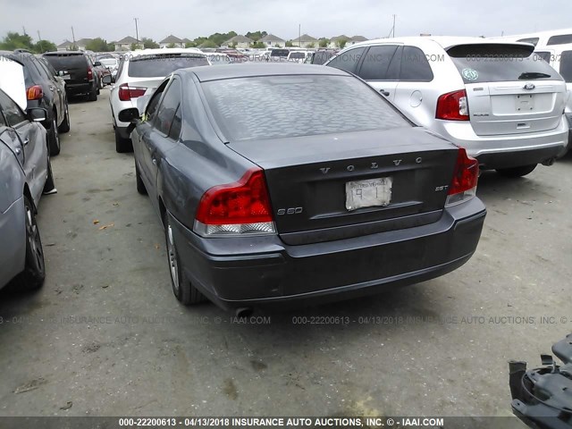 YV1RS592692724998 - 2009 VOLVO S60 2.5T GRAY photo 3