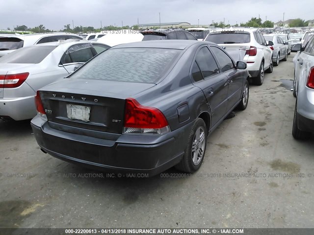 YV1RS592692724998 - 2009 VOLVO S60 2.5T GRAY photo 4