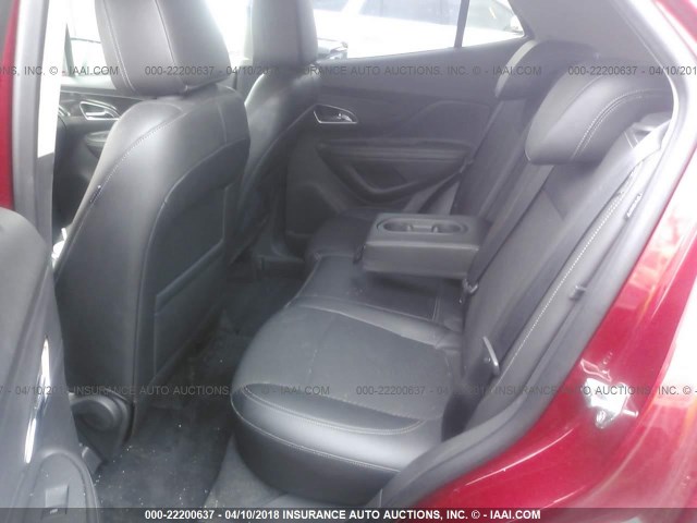 KL4CJBSB1DB125226 - 2013 BUICK ENCORE CONVENIENCE 红色 照片 8