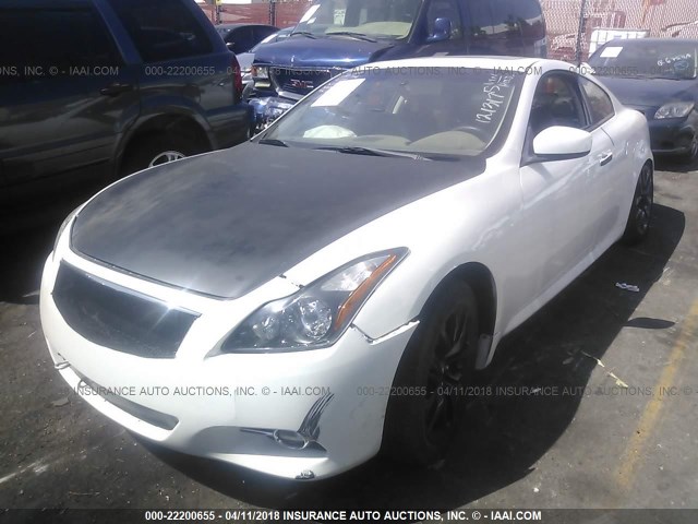 JN1CV6EK7DM921743 - 2013 INFINITI G37 JOURNEY/IPL WHITE photo 2