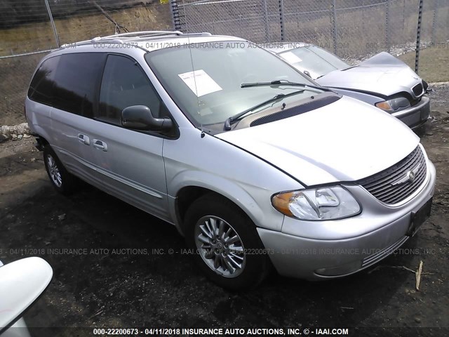 2C8GP64L93R147976 - 2003 CHRYSLER TOWN & COUNTRY LIMITED SILVER photo 1