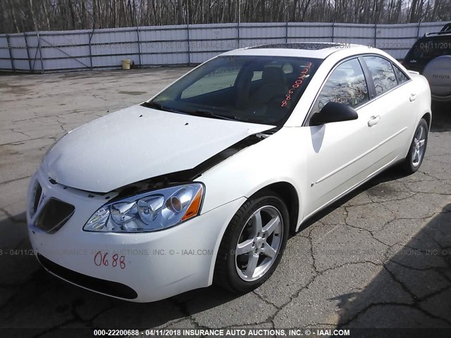 1G2ZG558664253781 - 2006 PONTIAC G6 SE1 WHITE photo 2