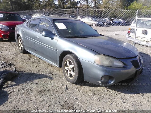 2G2WP552X61168310 - 2006 PONTIAC GRAND PRIX ლურჯი ფოტო 1