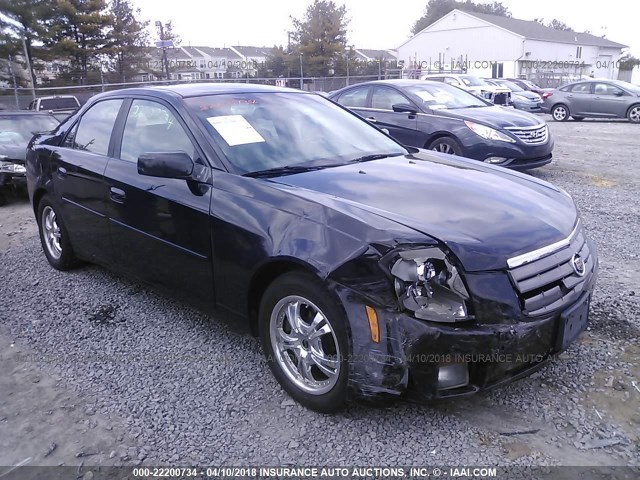 1G6DM57N230164930 - 2003 CADILLAC CTS BLACK photo 1