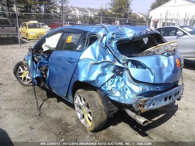 JM1BL1H49A1231682 - 2010 MAZDA SPEED 3 蓝色 照片 3