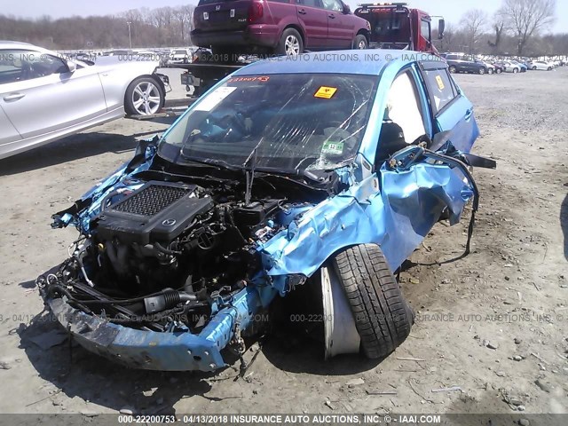 JM1BL1H49A1231682 - 2010 MAZDA SPEED 3 蓝色 照片 6