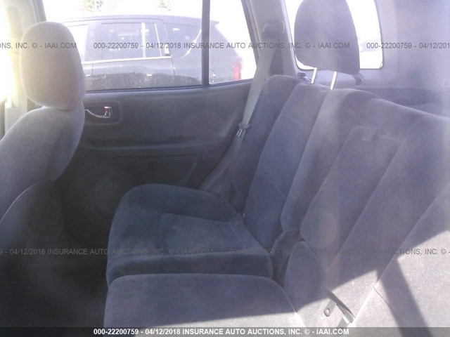 KM8SC13D74U757427 - 2004 HYUNDAI SANTA FE GLS/LX RED photo 8